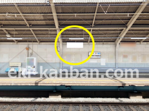 近鉄／恩智駅／／№1駅看板・駅広告、写真2