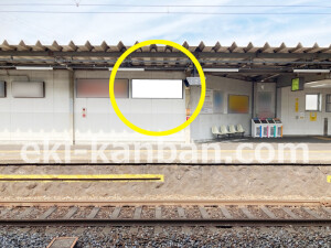 近鉄／安堂駅／／№5駅看板・駅広告、写真2