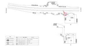近鉄／大和高田駅／／№57駅看板・駅広告、位置図
