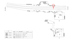 近鉄／大和高田駅／／№104駅看板・駅広告、位置図