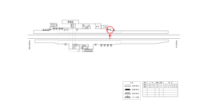 近鉄/近鉄下田駅//№17駅看板・駅広告、位置図