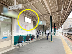 近鉄／大和高田駅／／№16駅看板・駅広告、写真1