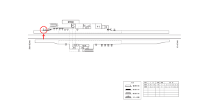 近鉄／近鉄下田駅／／№2駅看板・駅広告、位置図