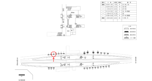 近鉄/五位堂駅//№3駅看板・駅広告、位置図