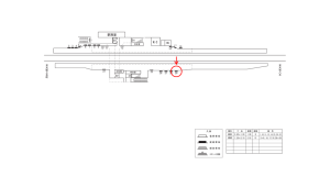 近鉄／近鉄下田駅／／№29駅看板・駅広告、位置図