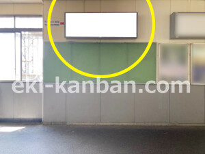 近鉄／高安駅／／№42駅看板・駅広告、写真2