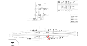 近鉄／五位堂駅／／№15駅看板・駅広告、位置図