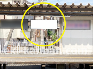 近鉄／安堂駅／／№2駅看板・駅広告、写真2