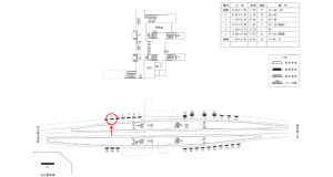 近鉄／五位堂駅／／№2駅看板・駅広告、位置図
