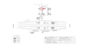 近鉄／河内国分駅／／№15駅看板・駅広告、位置図