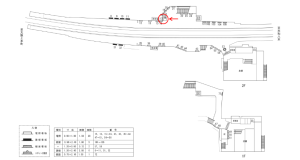 近鉄／大和高田駅／／№17駅看板・駅広告、位置図
