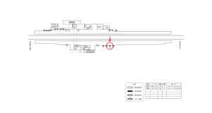 近鉄／近鉄下田駅／／№28駅看板・駅広告、位置図