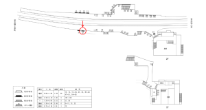 近鉄／大和高田駅／／№32駅看板・駅広告、位置図