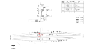 近鉄／五位堂駅／／№44駅看板・駅広告、位置図
