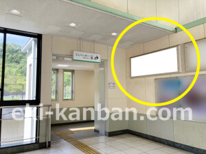 近鉄／関屋駅／／№1駅看板・駅広告、写真1