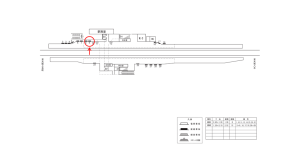 近鉄/近鉄下田駅//№9駅看板・駅広告、位置図