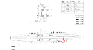 近鉄／五位堂駅／／№22駅看板・駅広告、位置図