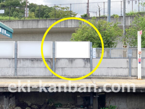 近鉄/関屋駅//№24駅看板・駅広告、写真2