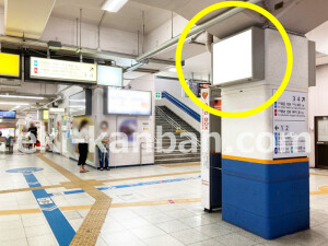 近鉄／大和八木駅／／№23駅看板・駅広告、写真1
