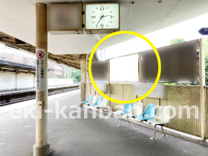 近鉄／大阪教育大前駅／／№10駅看板・駅広告、写真1