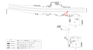 近鉄／大和高田駅／／№54駅看板・駅広告、位置図