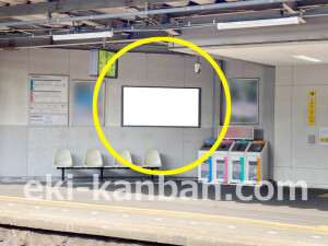 近鉄／安堂駅／／№6駅看板・駅広告、写真2