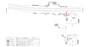 近鉄／大和高田駅／／№56駅看板・駅広告、位置図