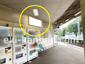 近鉄／関屋駅／／№33駅看板・駅広告、写真1