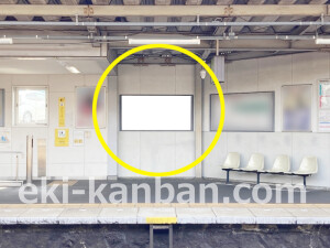 近鉄／安堂駅／／№9駅看板・駅広告、写真2