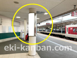 近鉄／大和高田駅／／№58駅看板・駅広告、写真1