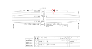近鉄/榛原駅//№78駅看板・駅広告、位置図