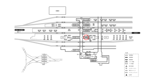 近鉄／伊勢中川駅／／№19駅看板・駅広告、位置図