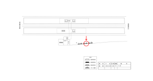 近鉄/青山町駅//№4駅看板・駅広告、位置図