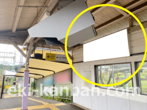 近鉄／伊賀神戸駅／／№15駅看板・駅広告、写真1