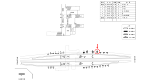 近鉄／五位堂駅／／№51駅看板・駅広告、位置図