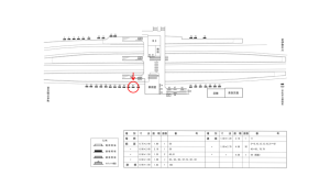 近鉄／榛原駅／／№41駅看板・駅広告、位置図