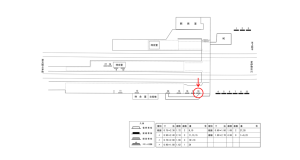 近鉄／伊賀神戸駅／／№18駅看板・駅広告、位置図