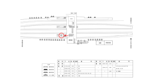 近鉄／榛原駅／／№59駅看板・駅広告、位置図