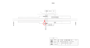近鉄／長谷寺駅／／№6駅看板・駅広告、位置図