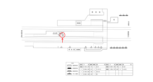 近鉄/伊賀神戸駅//№10駅看板・駅広告、位置図