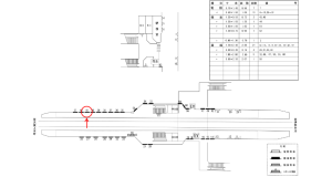 近鉄／桔梗が丘駅／／№41駅看板・駅広告、位置図