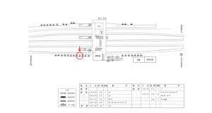 近鉄/榛原駅//№39駅看板・駅広告、位置図
