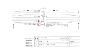 近鉄／榛原駅／／№42駅看板・駅広告、位置図
