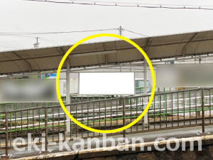 近鉄/川合高岡駅//№3駅看板・駅広告、写真2