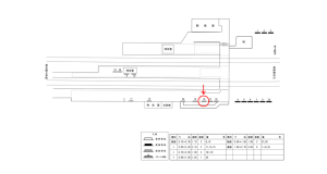 近鉄／伊賀神戸駅／／№16駅看板・駅広告、位置図