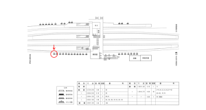 近鉄／榛原駅／／№31駅看板・駅広告、位置図