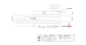 近鉄／伊賀神戸駅／／№8駅看板・駅広告、位置図