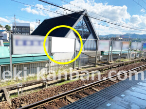 近鉄／名張駅／／№22駅看板・駅広告、写真1