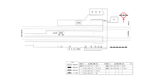 近鉄/伊賀神戸駅//№2駅看板・駅広告、位置図