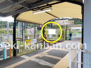 近鉄／伊賀神戸駅／／№5駅看板・駅広告、写真1